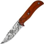 HARAHU Cuțit outdoor CO-37303 KC3268 - Maron / Leu 2 KP37303