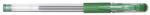 DONAU Pix transparent cu gel, rubber grip, 0.5 mm, cerneala rezistenta la apa, DONAU - verde (DN-7342001PL-06) - birotica-asp