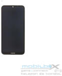 Huawei Y7 (2019) kompatibilis LCD modul kerettel, OEM jellegű, fekete, Grade S+ - mobil-box