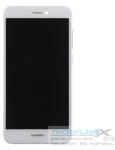 Huawei P8/P9 Lite (2017) kompatibilis LCD modul kerettel, OEM jellegű, fehér, Grade S+ - mobil-box