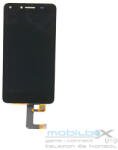 Huawei Y5 II kompatibilis LCD modul kerettel, OEM jellegű, fekete, Grade S+ - mobil-box