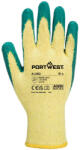 Portwest A150 Classic Grip Védőkesztyű (Sárga/Zöld, 9/L) (A150GNRL)