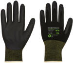 Portwest AP10 NPR15 Nitrilhab bambusz védőkesztyű (fekete, 9/L) (12 pár) (AP10K8RL)