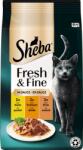 Sheba Fresh & Fine szószban - Csirke és Pulyka, 6x50g - 300 g