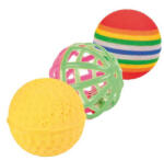 TRIXIE Játék Labda 3db-Os Vegyes 3, 5-4cm - blupet