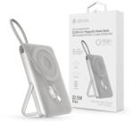 DEVIA Extreme Speed Series Magnetic 4in1 22.5W powerbank/állvány - Type-C - 10.000 mAh - ezüst - rexdigital
