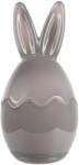Clayre & Eef Ou decorativ Paste sticla gri Ø 9x17 cm (6GL4920)
