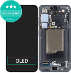 Samsung Galaxy S25 - Ecran LCD + Sticlă Tactilă + Ramă (Blueblack) OLED, Blueblack