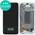 Samsung Galaxy A56 A566E - Ecran LCD + Sticlă Tactilă + Ramă (Awesome Lightgray) OLED, Awesome Lightgray