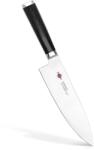 FISSMAN Cutit bucatar Fissman-Kensei Musashi, otel damasc 67 straturi, 20 cm, argintiu negru (FI-2567)