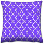 Aberto Design Puha és stílusos párna (43 x 43 cm), 50% pamut/50% poliészter, mosható és vasalható, rejtett cipzár, szilikon töltet | Tökéletes otthoni dekorációhoz és kényelemhez (84922-417GRV3105)