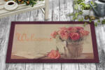 Aberto Design Tartós PVC lábtörlő, 45 x 70 cm | 50% nem szőtt filc és 50% PVC | Ideális beltéri/kültéri használatra, stílusos és funkcionális bejárati megoldás (85198-742TMA8166)