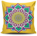 Aberto Design Stílusos párnahuzat 43x43 cm, 50% pamut/50% poliészter, mosható és vasalható, rejtett cipzárral záródó | Tökéletes otthoni dekorációhoz és kényelemhez (85166-768CLV0482)