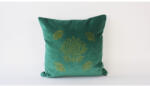 Aberto Design Kézzel készített zöld bársony párnahuzat, 50 x 50 cm | 100% Soft Velvet | Tökéletes lakberendezéshez és hangulatos lakóterekhez | Elegáns és stílusos design (85746-849BLC3216)