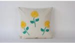 Aberto Design Kézzel készített krémszínű vászon párnahuzat (50 x 50 cm) | 100% természetes szövet | Elegant & Soft Touch | Tökéletes lakberendezéshez és hangulatos lakóterekhez (85748-849BLC3218)