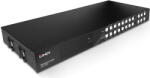Lindy Switch Lindy 8x HDMI Female - 8x HDMI Female + 8x 3.5mm Female + 8x Coax Female, Black (LY-38334)