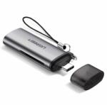 UGREEN 50704 kártyaolvasó USB 3.2 Gen 1 (3.1 Gen 1) Type-C Szürke (UG50704) (UG50704)