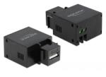 Delock Keystone Module USB Type-A Charging Port 2.1 A black (86506) (86506)