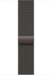 Apple Watch 46 mm milánói szíj, S/M - palaszürke (MC7L4ZM/A) (MC7L4ZM/A)