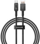 Baseus törhetetlen USB kábel 1 m USB A USB C fekete