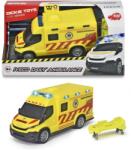 Simba Toys Dickie Iveco Daily Magyar Mentőautó Fénnyel és Hanggal 18 cm
