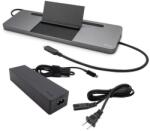 i-tec USB-C Fém Ergonomikus 4K 3x Kijelző Dokkoló Állomás DP HDMI VGA LAN Audio Power Delivery 85 W + i-tec Univerzális Töltő 100 W (C31FLATPRO100)