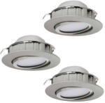 EGLO , 95853 , PINEDA , süllyesztett lámpa , 3000 K , LED , 3X4, 9W , IP20 (26566-95853)