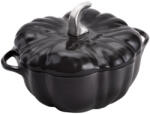 Staub öntöttvas edény | fekete | sütőtök forma | 24 cm | 3, 45l (11122423)