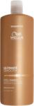 Wella Ultimate Smooth sampon hidratant pentru par uscat si lipsit de stralucire cu Squalane Omega 9 1 l