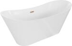 Mexen Celia 170x75 cm alb/periat cupru (52331707500-65)