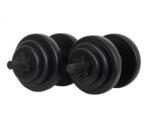 Sportmann Gantere PVC cu ciment 2x10kg Sportmann (SM1116)