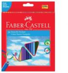 Faber-Castell Faber-Castell: ECO háromszögletű színes ceruza készlet hegyezővel - 24 db-os (120524SPE) - jateknet