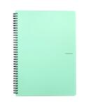 KARTON P+P Pastelini Green A4 60 lapos vonalas spirálfüzet (8-068) - bestbyte
