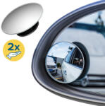 Autolife 2db-os Kerek holttértükör készlet (35025) - olaj