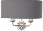 Endon Lighting Aplică Endon 94406 HIGHCLERE 2xE14/40W/230V dark gri/crom lucios (EN0042)