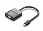 Vention USB-C -> VGA, 0, 15m (ABS, fekete) adapter (TDDBB) - aqua