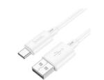 hoco. X88 adatkábel (USB - Type-C, 3A, gyorstöltő, 100cm) FEHÉR (X88_UT_W) (X88_UT_W)
