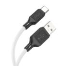 hoco. X90 adatkábel (USB - Type-C, 3A, 100cm) FEHÉR (X90_USB_TYPE-C_W)