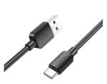 hoco. X96 adatkábel (USB - Type-C, 6A, 100W, PD gyorstöltő, 100cm) FEKETE (X96_6A_B)