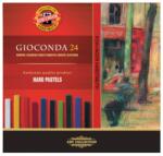 KOH-I-NOOR Creta Patrata Uleioasa, 7 x 7 x 75 mm, 24 Culori, Koh-I-Noor Gioconda (KH-K8114-24A) Geanta, rucsac laptop
