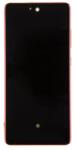 Samsung Galaxy S20 FE 5G G781 kijelző-modul LCD+érintő Cloud Red Service Pack (1284339)