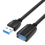 Vention USB 3.0, (hosszabbító, fekete), 0, 5m, kábel (VAS-A45-B050) (VAS-A45-B050)