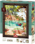 Art Puzzle Set puzzle, ramă și adeziv Art Puzzle din 1000 piese - Dimineață liniștită (5662) Puzzle