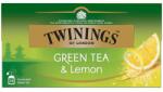 TWININGS Zöld tea citrom ízzel, Twinings, 25 filter, 40 g (070177173159)