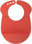 tommee tippee Roll & Go előke, 6 hónapos kortól, piros