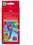 Faber-Castell Faber-Castell: Háromszög alakú színes ceruza készlet, 12 db-os