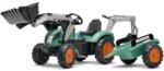 FALK Tractor cu pedale 1054Y Farm Lander cu încărcător, excavator și remorcă (FA1054Y)