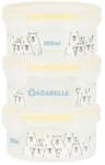 Badabulle Set 3 boluri ermetice pentru pastrarea hranei Maxi, 300ml, 1 bucata, Badabulle