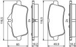 Bosch Set placute frana spate BOSCH 0986494783