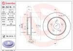 BREMBO Disc frana spate BREMBO 08. D418.11